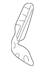41148209101 - Body: Bracket for BMW: 323Ci, 323i, 325Ci, 325i, 325xi, 328Ci, 328i, 330Ci, 330i, 330xi, M3 Image
