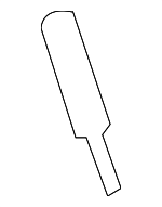 KBH500010 - Body: Screwdriver for Land Rover: LR3, LR4, Range Rover Sport Image