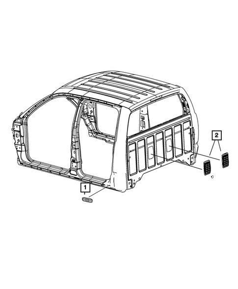 Air Ducts for 2024 Ram 1500 #2