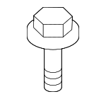 982757 - Body: Spoiler Assembly Screw for Volvo: 960, C40 Recharge, EC40, EX30, EX90, S40, S60, S60 Cross Country, S80, S90, V40, V60, V60 Cross Country, V70, V90, V90 Cross Country, XC40, XC40 Recharge, XC60, XC70, XC90 Image