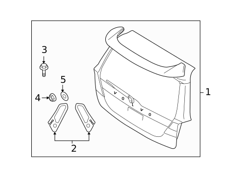 Spoiler for 2008 Volvo XC70 #0