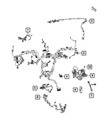 68189959AE - Electrical: Jumper Wiring for Mopar Image image