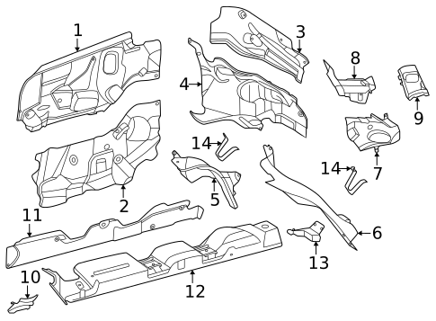 Heat Shields for 2025 Mercedes-Benz G 550 #0