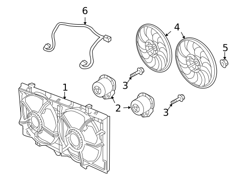 Cooling Fan for 2009 Pontiac G8 #0