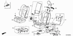 4810SB3000 - Interior/Bumper: C-CLIP SET, TRIM FASTENER (30 PIECES) for Honda Image