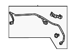 32121T47A41 - Entertainment &amp; Telematics: Parking Aid System Wiring Harness for Honda Image