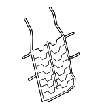 876191PA0A - Body: Seat Support for Nissan: NV1500, NV2500, NV3500 Image