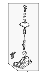 43700H8360WK - Body: Shifter Assembly for Kia: Rio Image