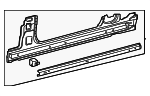2366304302 - Body: Inner Rocker for Mercedes-Benz Image