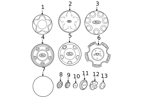 Covers & Trim for 1998 Ford F-150 #0