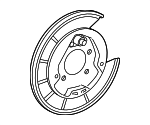 465030R010 - Brakes: Backing Plate for Toyota Image