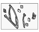 68004524AD - Body: Uniside for Mopar Image