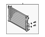 1640037311 - Cooling System: Radiator Assembly for Lexus: UX250h Image