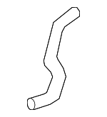 1626124030 - Cooling System: By-Pass Hose for Lexus: UX200, UX250h Image