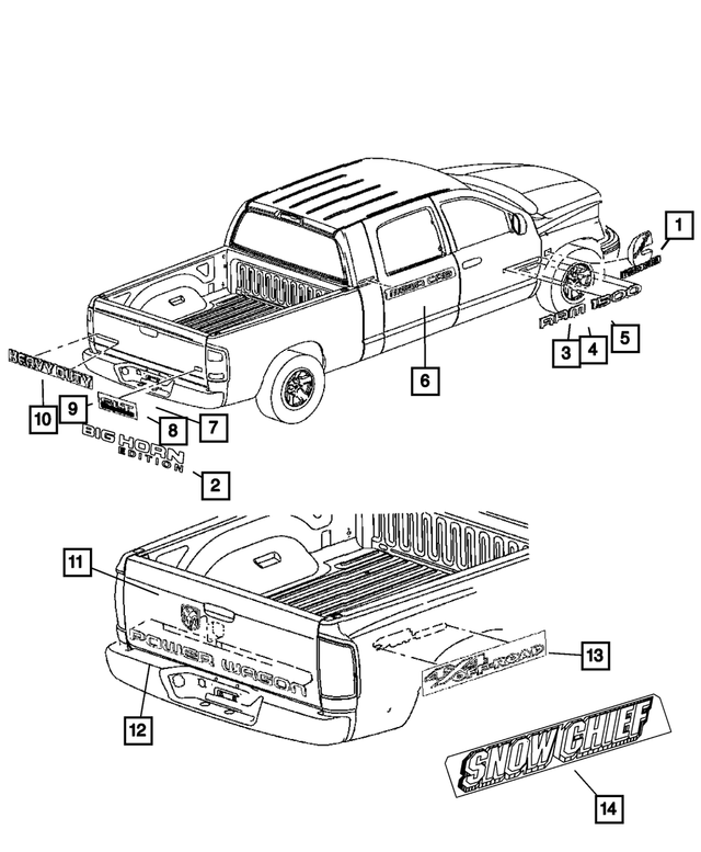 55372538AA - : Decal for Mopar Image
