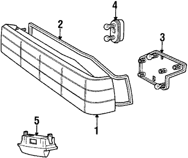 1374626 - : Tail Lamp Assembly for Volvo Image