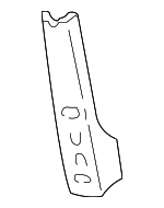 F8AZ16A601AA - Body: Hinge Reinforced for Ford: Crown Victoria | Mercury: Grand Marquis, Marauder Image