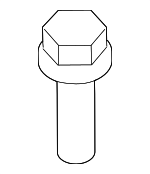 1130206206B - Electrical: Headlamp Assembly Mount Bolt for Hyundai Image