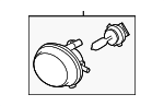 TK2151690A - Electrical: Fog Lamp Assembly for Mazda: 3, 5, 6, CX-5, CX-7, CX-9, MPV, MX-5 Miata Image