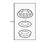 17046TA0L00 - Fuel System: Lock Nut for Honda: Accord Image