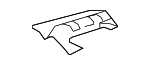 17518TA0A00 - Air &amp; Fuel Delivery: Fuel Tank Shield for Honda Image