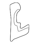 51218255233 - Body: Handle, Outside Gasket for BMW: 323Ci, 323i, 328Ci, 328i Image