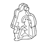 51217011241 - Body: Lock Assembly for BMW: 325i, 325xi, 330i, 330xi Image