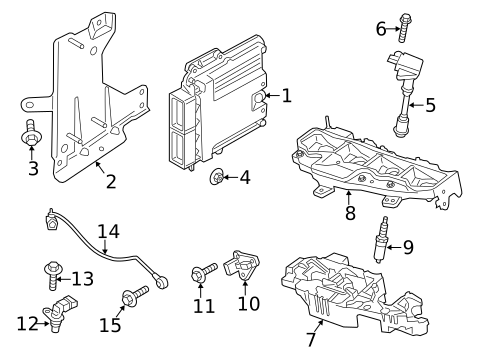 Control Modules for 2013 Ford Fusion #0