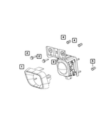 4672579AA - Electrical: Adaptive Speed Control Module Sensor And Bracket for Mopar Image