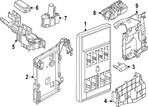 Electrical Components for 2024 BMW i5 #1