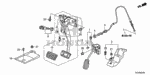 17818SCVA01 - Chassis: STOPPER, ACCELERATOR STROKE for Honda Image