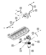 68252441AA - Fuel: Drain Tube for Dodge: Ram 2500, Ram 3500 Image