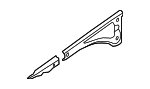 8V0810135D - Body: Upper Rail Assembly for Audi Image