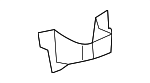5Q0823402 - Body: Mount for Audi Image