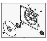 253802T500 - : Fan Assembly for Kia: Optima Image