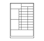 7430A130 - : Label for Mitsubishi Image
