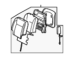 71440AE180E1 - : Seat Back Assembly for Toyota: Sienna Image
