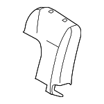 71552AE070 - Body: Seat Back Pad for Toyota: Sienna Image