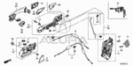 72141SZNA11ZK - Body/Air Conditioning: HANDLE, R. *NH788P* (BELLANOVA WHITE PEARL) for Acura Image