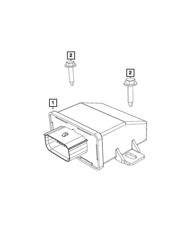 68616142AA - Electrical: Headlamp Leveling Module for Mopar Image