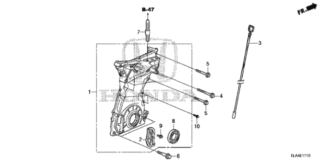 Chain Case (1.5L) for 2018 Honda CR-V #0