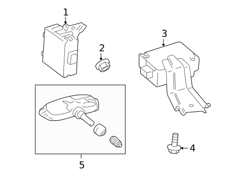 Control Modules for 2009 Toyota Highlander #0