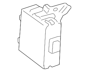 897690E040 - Electrical: Tire Pressure Monitoring System (TPMS) Control Module for Toyota Image