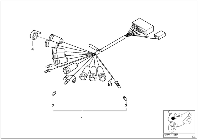 62142306127 - Instruments: Bulb - 12V 1.7W for BMW-Motorrad Image