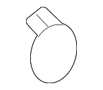 DGH9505A1BB - : Bumper Cover Hole Cover for Mazda Image