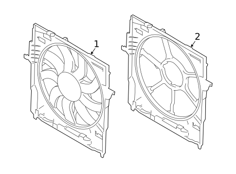 Cooling Fan for 2018 BMW 640i xDrive #0