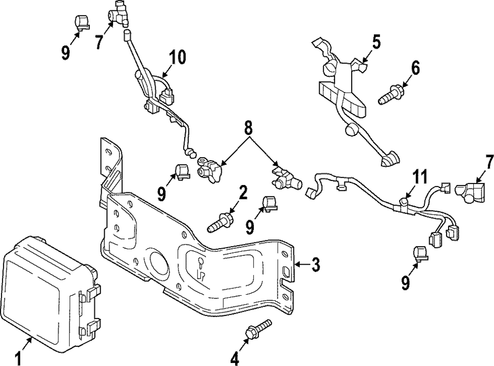 2022-2025 Mazda CX-5 Front Camera KSE1-67-RC0A | Mazda-Parts