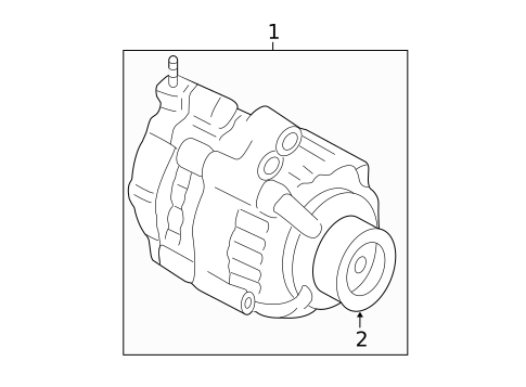 Alternator/Generator & Related Components for 2018 Acura TLX #0