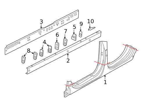 Rocker for 2015 Audi RS7 #0