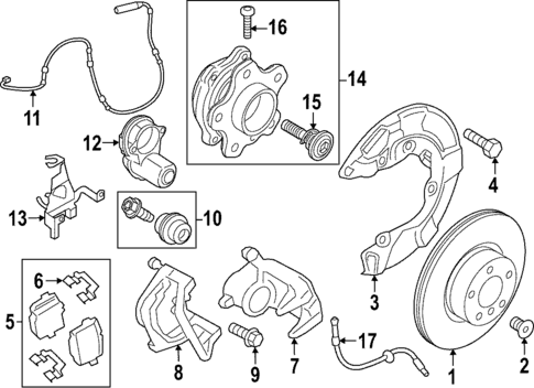 Brake Components for 2023 BMW iX #0